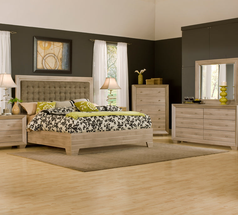 Arketipo Birch 5 Piece King Bedroom